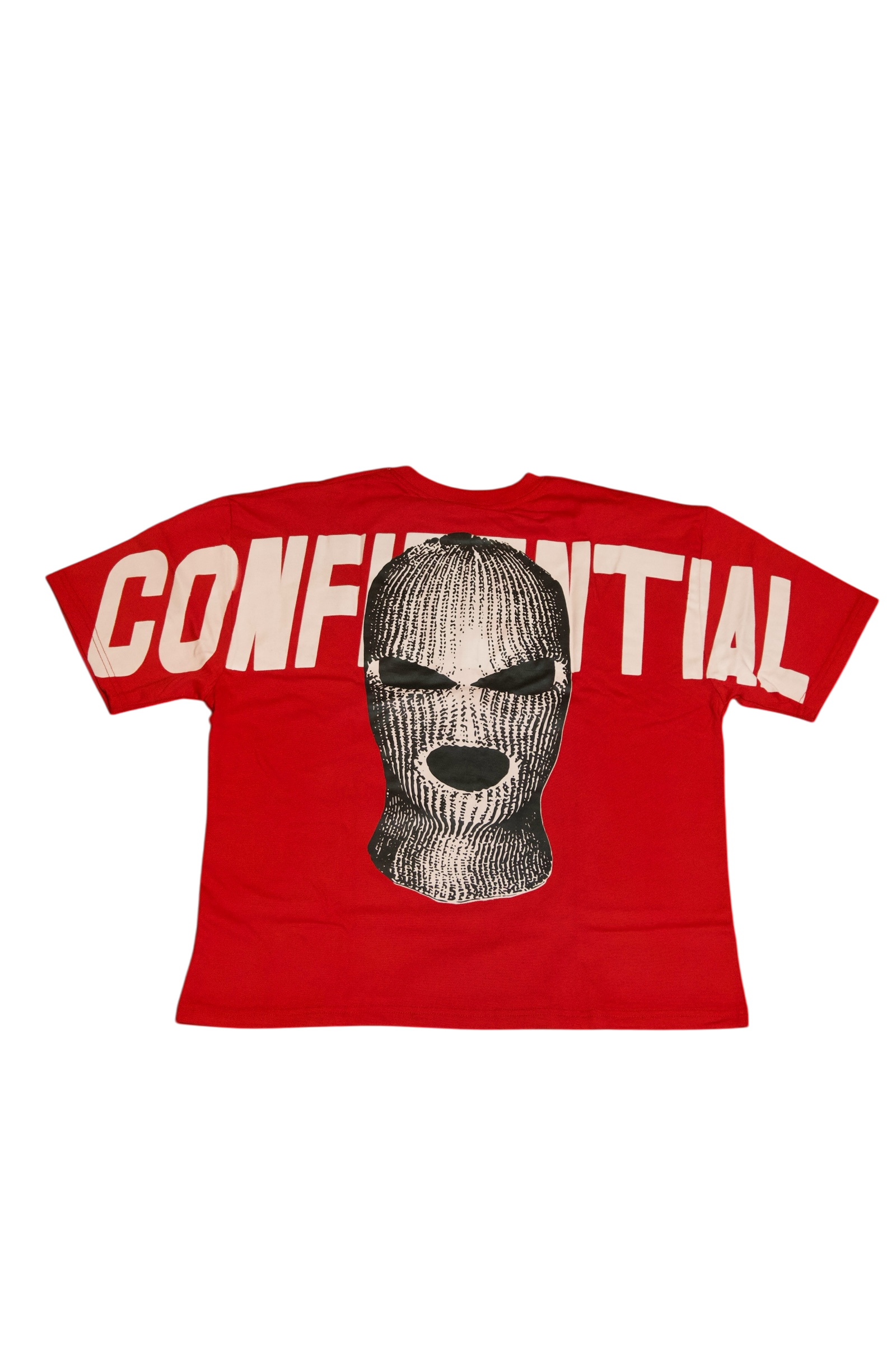 RED “CONF” TEE